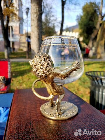 Бокал «Лев». Литье из бронзы купить с доставкой Бокал «Лев». Литье из бронзы