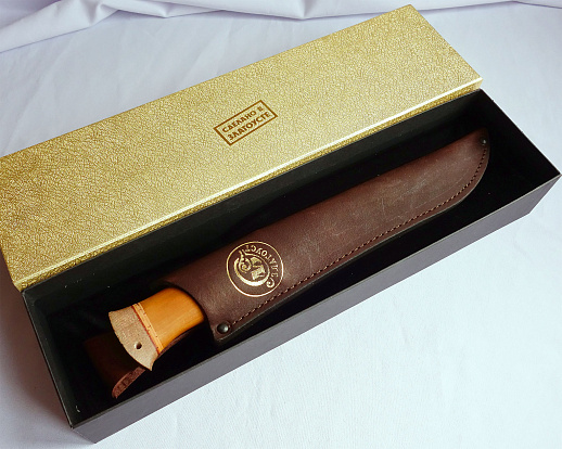 Нож "Охота на кабана".№5 Златоуст